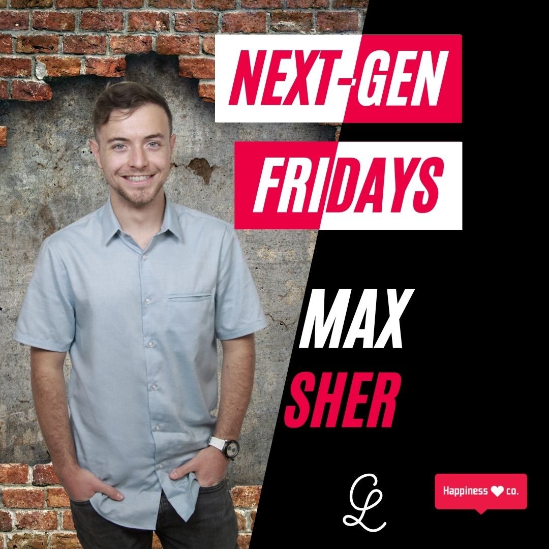 Max Sher Next-Gen Fridays Podcast Cover