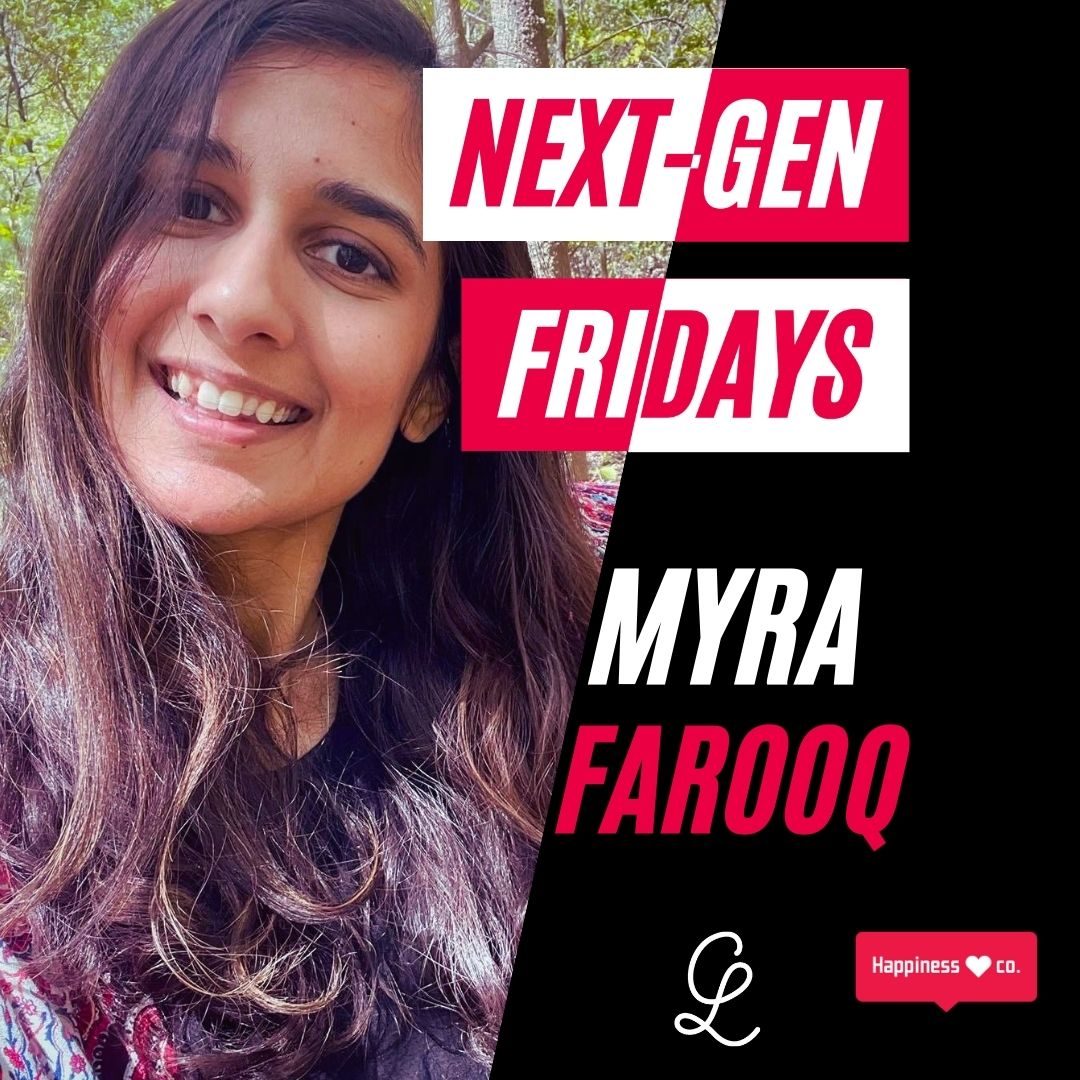 Myra Farooq Next-Gen Fridays Podcast Cover